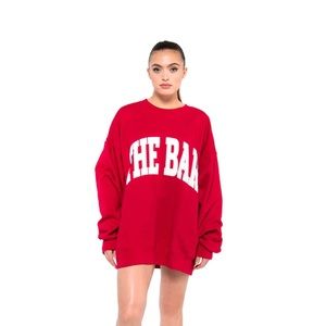 Brand New Never Worn The Bar Varsity Sweatshirt